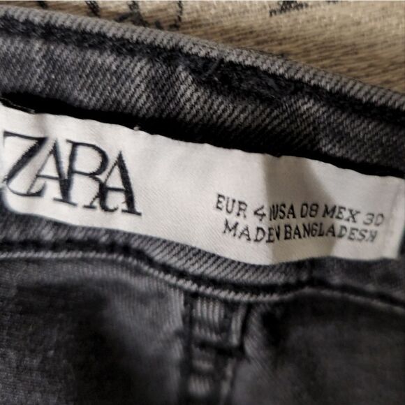 Zara black stretch jeans - Picture 9 of 10